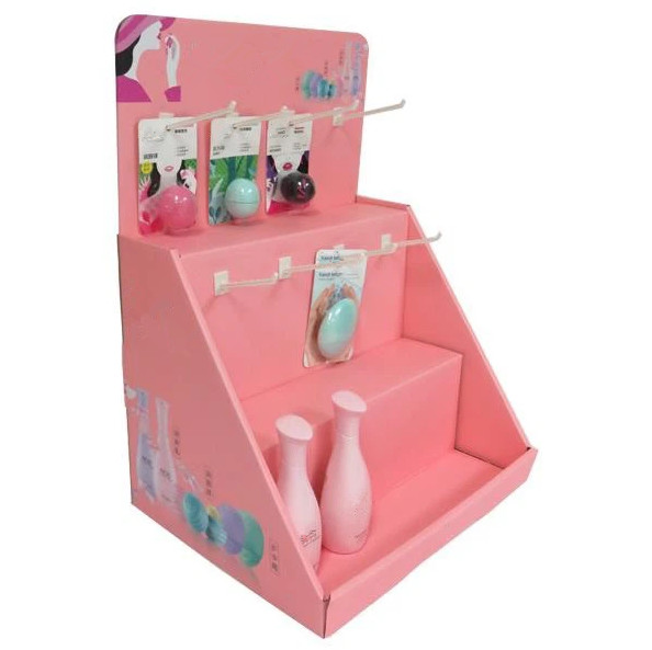 Supermarket Cardboard Display Boxes Customized Heat Insulation