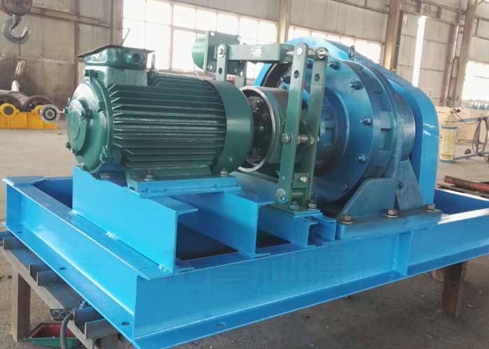JM model 10ton steel cable winch wireless remote control for harbon