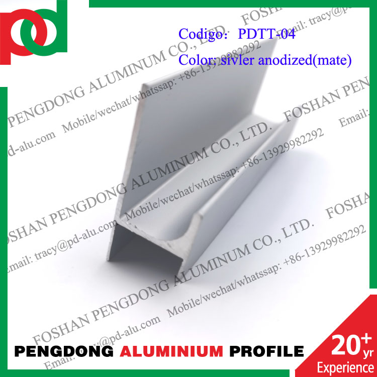 T Shape Aluminium Kitchen Profiles 18MM Panels