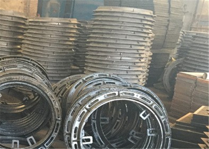 Cast Iron Sewage Drain Cover Galvanized Steel Manhole Covers ASTM C250