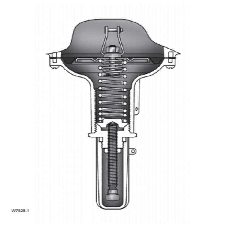 Pilot Integrally Mounted NPT Pressure Reducing Regulator
