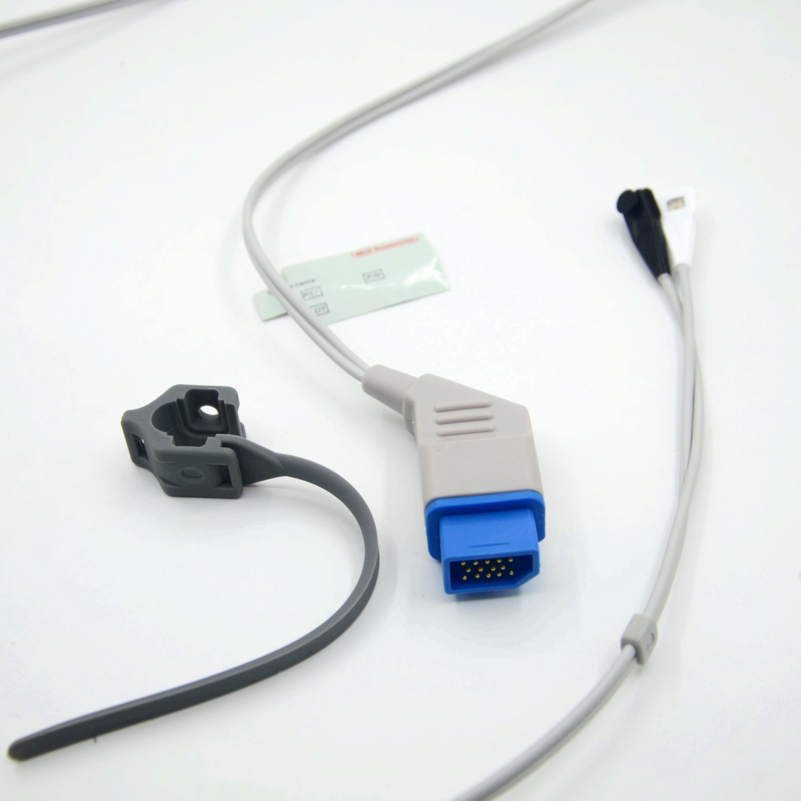 Compatible Nihon Kohden Silicone Soft Tip Reusable Spo2 Sensor