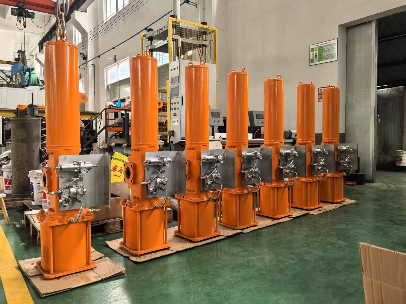 Big Output Torque Scotch Yoke Pneumatic Actuator Double Action Spring Return Pneumatic Cylinder
