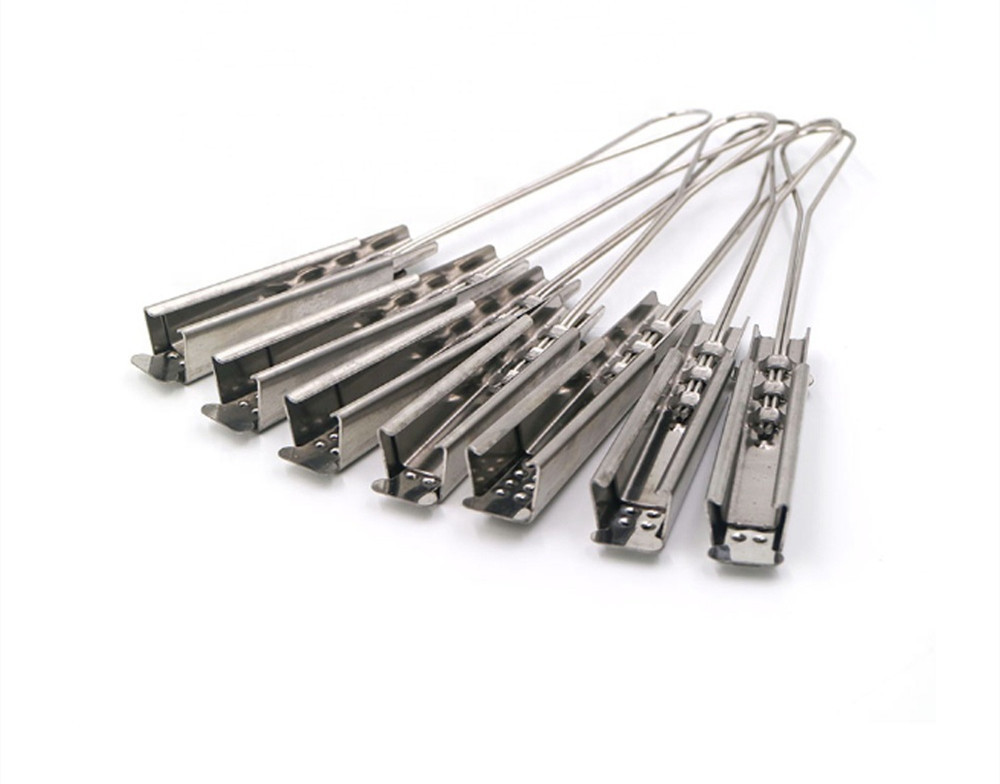 Stainless Steel 220mm Stretch FTTH Drop Wire Clamp