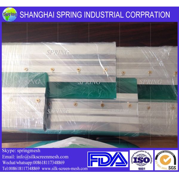 high quality screen printing squeegee with aluminum handle/screen printing squeegee aluminum handle