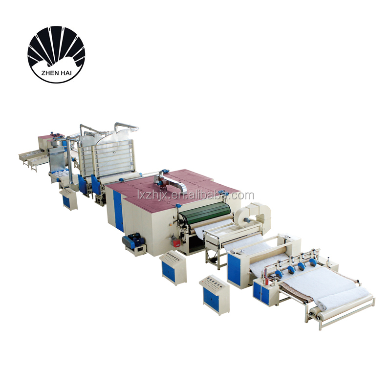 YWJM-1 Wadding polyester sintepon making machine