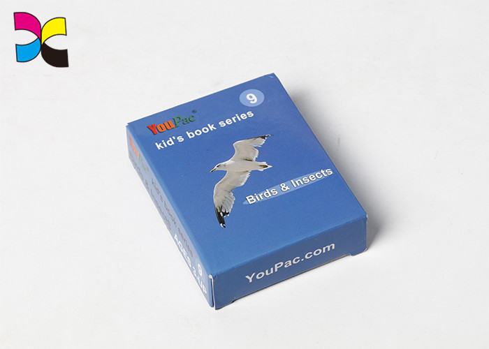 Lid Base 4 Colors Custom Card Printing , Hot Stamping Custom Printable Cards