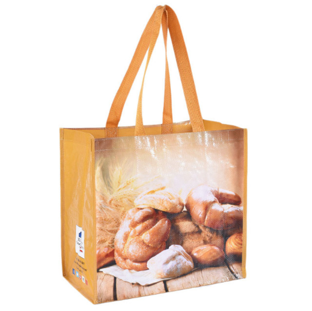 Eco Friendly China PP Woven Bags for Shopping , Custom PP Woven Shopping Bag Reusable Unisex Polypropylene Woven Bag