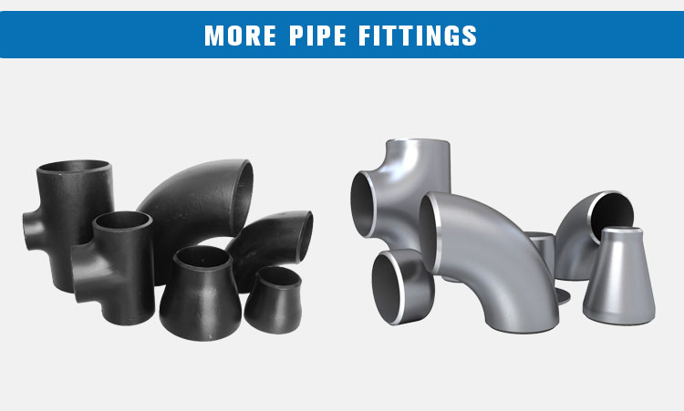Butt Welded Concentric Pipe Reducer With Black Painting