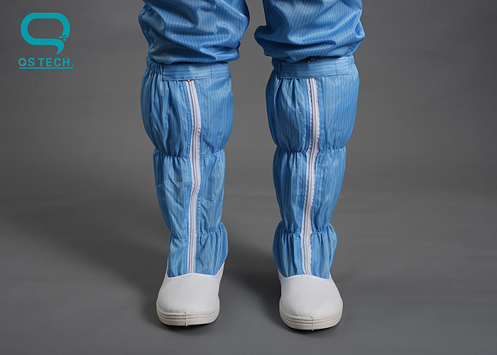 0.5cm Stripe ESD Cleanroom Shoes Anti Static Work Boots