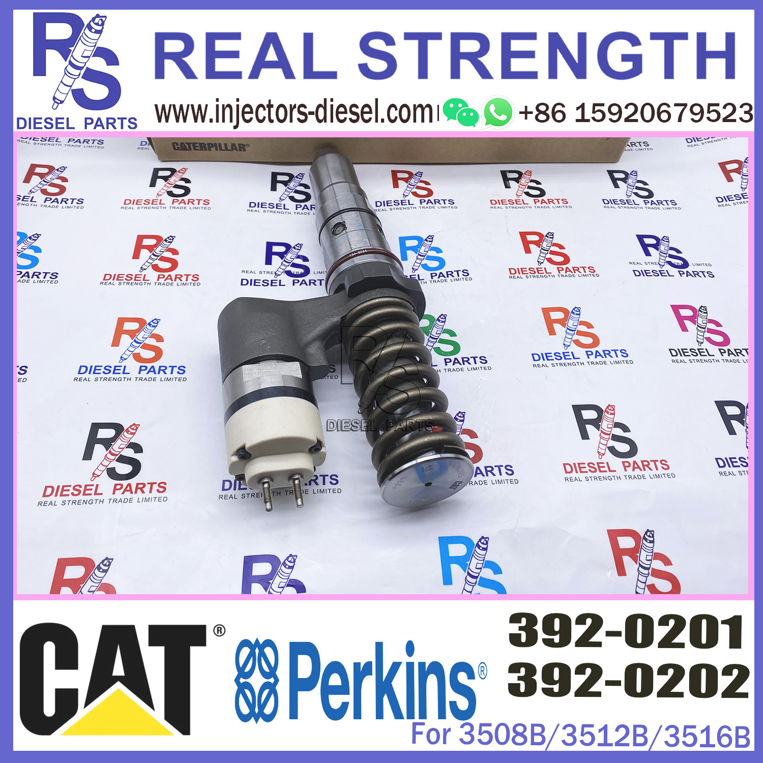 20R1265 Caterpillar Fuel Injector 392-0201 3920201 392-0202 Diesel Truck Injectors