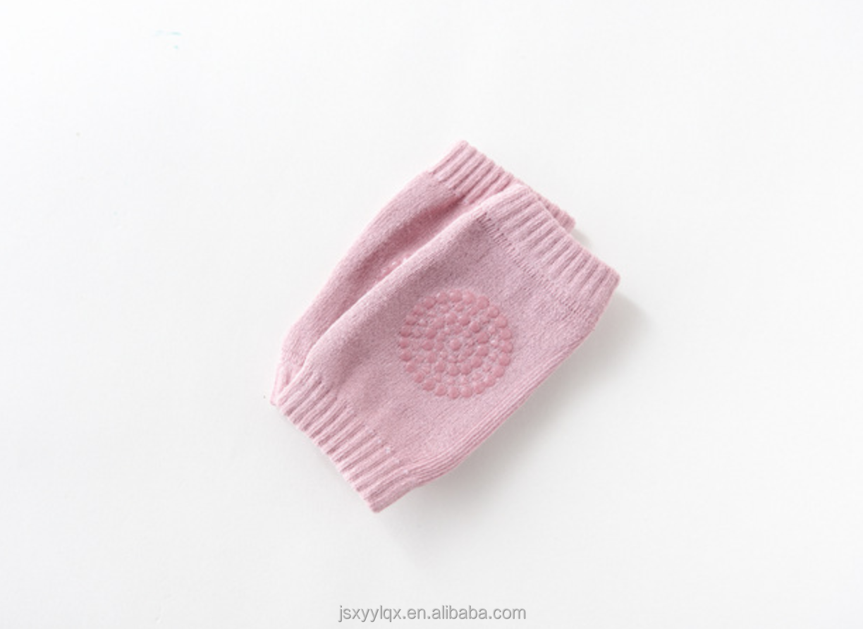 Anti Slip Infant Crawling Knee Pads Anti Drop Cotton Elbow Pads Non Skid