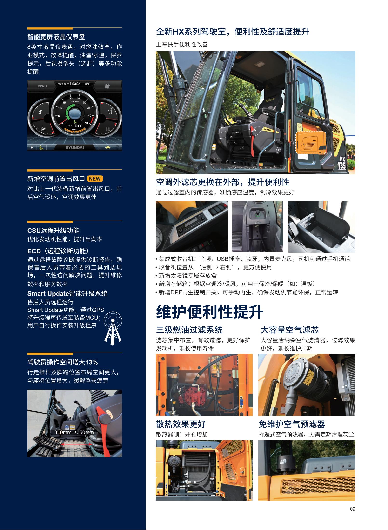 Hyundai excavator HX130