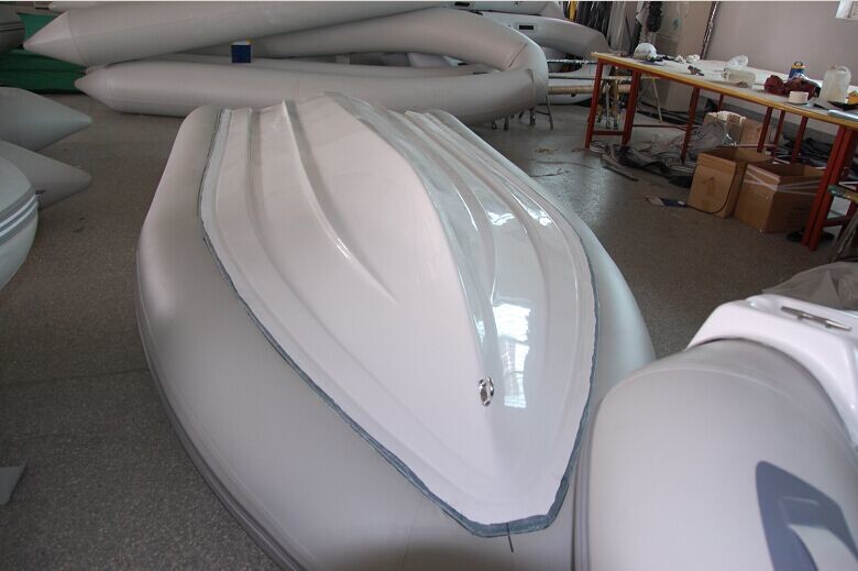 480 Cm PVC Small Rib Boat 216 KGS Multifunctional Angler Panga Boats With Fish Hold