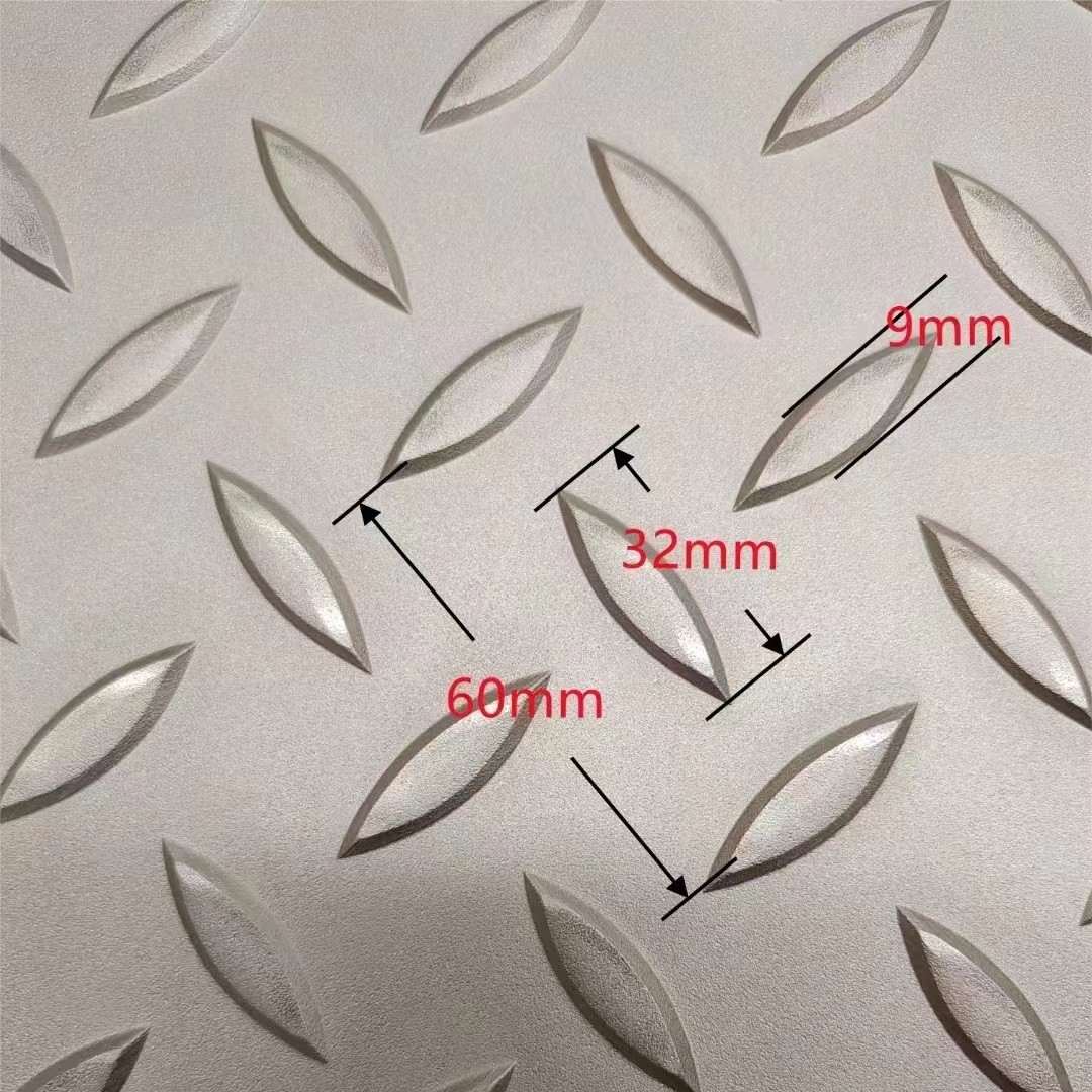 AISI316L EN 1.4404 Stainless Steel Checkered Plate 0.6 - 8.0mm Stainless Chequered Sheet