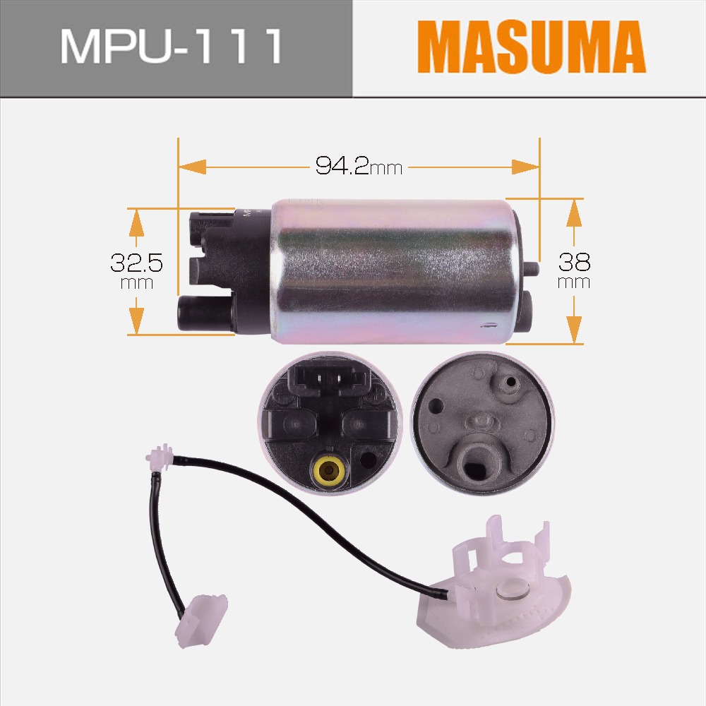 MPU-111 MASUMA Auto Car Fuel Pump for LEXUS ES250 High Flow 23220-36030 Year 2000-2006