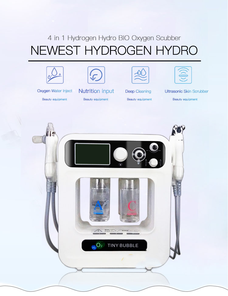 Hydro Skin Facials Acne Removal Ultrasonic Beauty Machine Mini Multifunctional