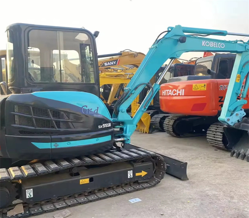 SK55SRX Second-Hand Good condition Kobelco Excavators 5260kg with 0.12m³ Bucket capacity