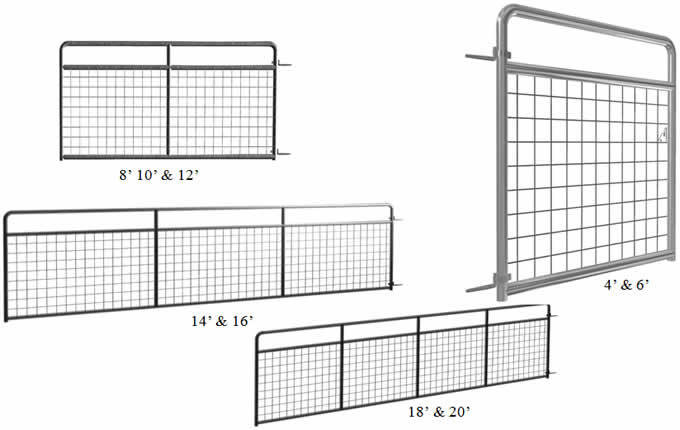 4ft General Purpose Farm livestock for Gate Horse Cattle Sheep Yard Panels Victoria "
