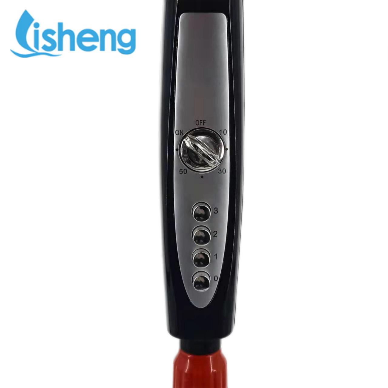 Industrial Cooling Plastic Floor 12V DC Electric Energy Saving 16 Inch Stand Fan With Timer