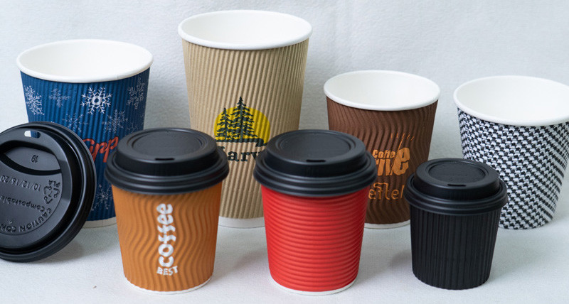 400gsm Corrugated Double Wall Paper Cup Machine 6-50OZ Ultrasonic Paper Cup Machine