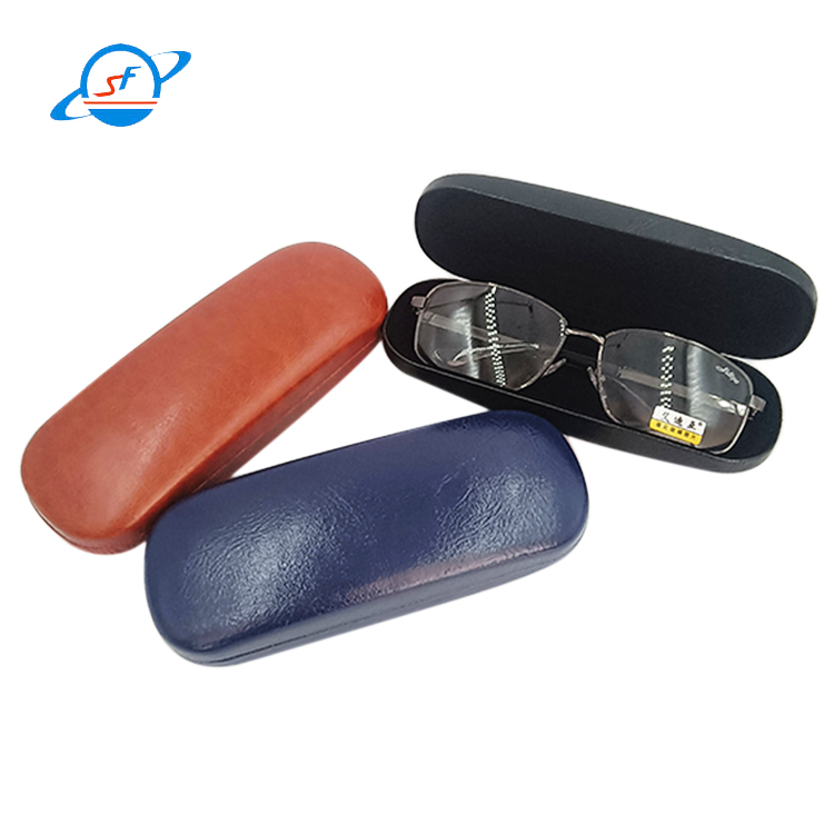 Custom Print PU Metal Glasses Case With Super Protective Performance