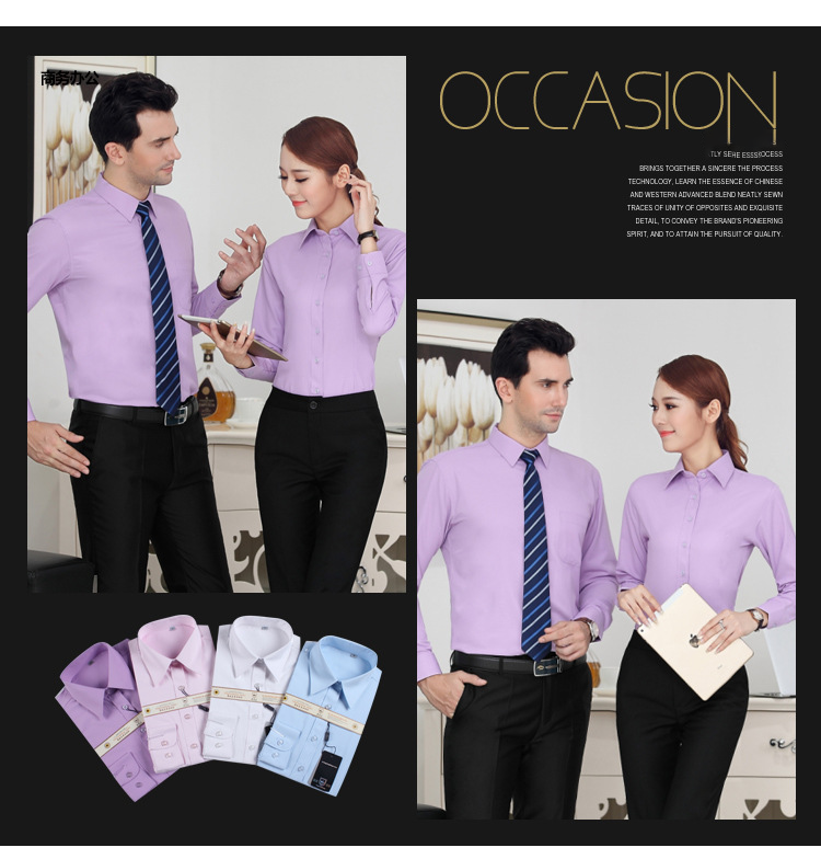 Breathable Material Advantage Latest Design 100% Cotton Long Sleeve Formal Dress Shirt
