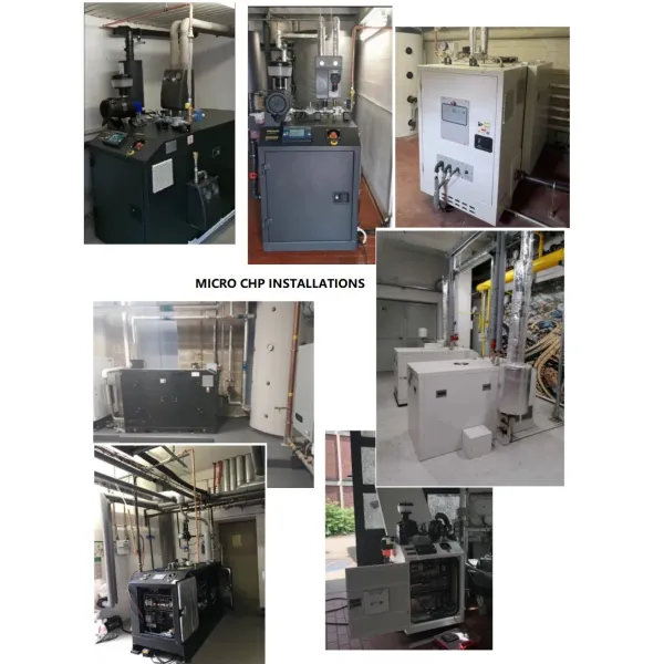 100kW Natural Gas CHP Unit with 84.4% Efficiency SP100N Model