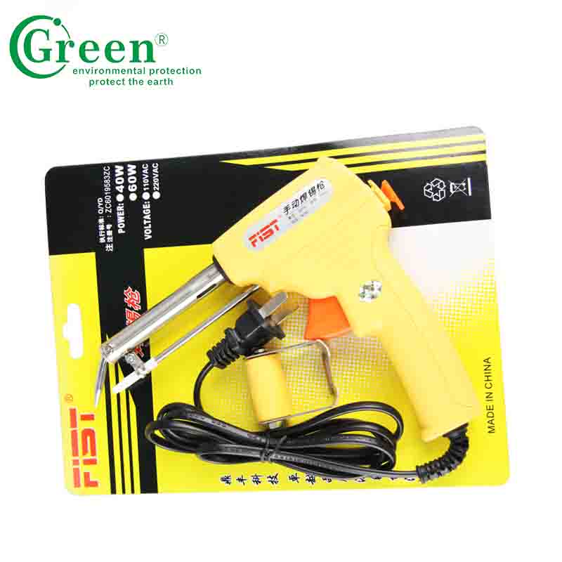 Self Feed Automatic Electric Soldering Iron Gun Plastic / Metal Material 200-450 Celsius