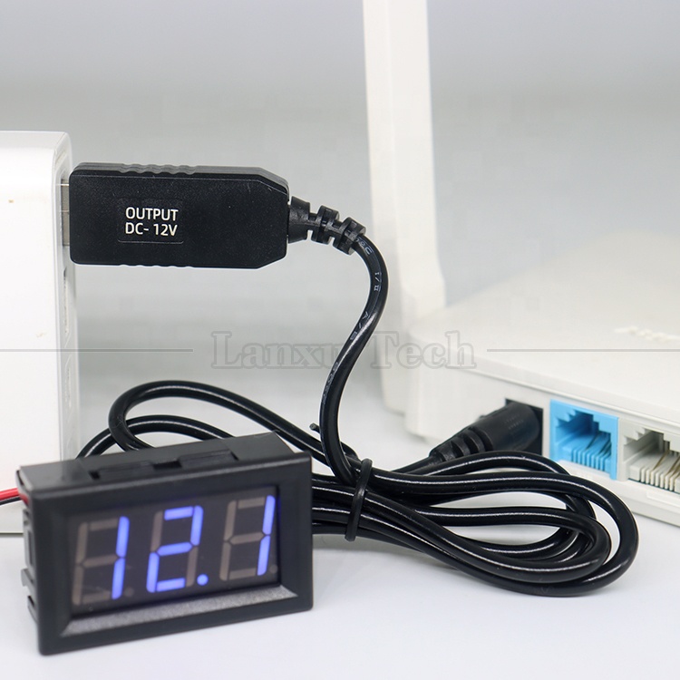 High Quality 12v 9v Output USB to DC 4.0x1.7mm Charger Cable for Router Modem