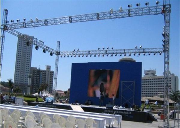 P3.91 events LED Display 4K 500*500mm/500*1000mm Die-casting Cabinet For Concert
