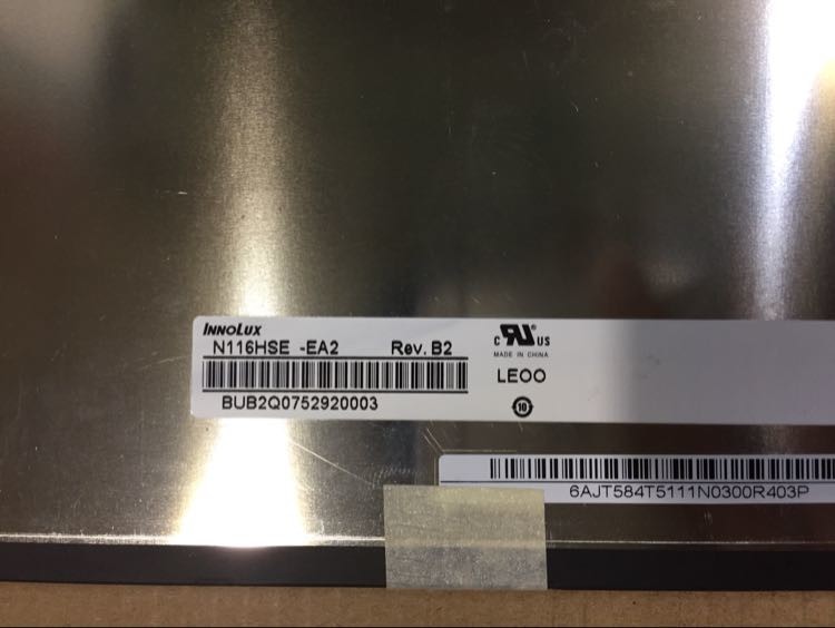 N116HSE-EA2 Innolux 11.6" 1920(RGB)×1080 300 cd/m² INDUSTRIAL LCD DISPLAY