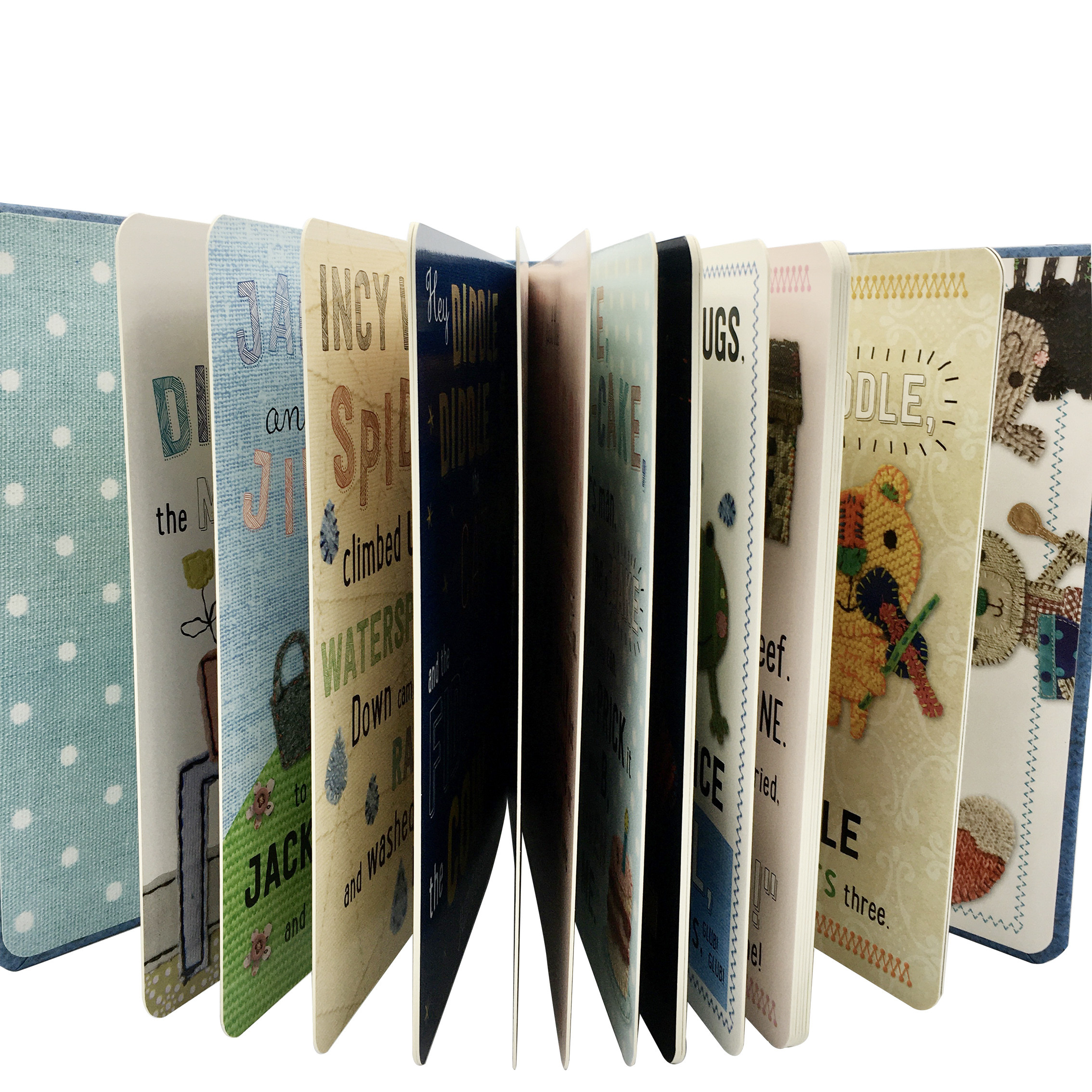 8X8 Inch Children Study Books Custom Board OEM With Durable Binding Full Color Printing