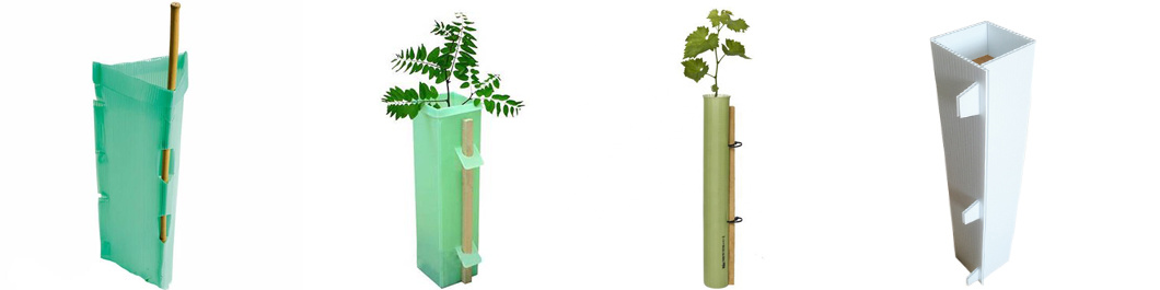 PP Corrugated Plastic Tree Guard Corflute Plastic Tree Trunk Protectors