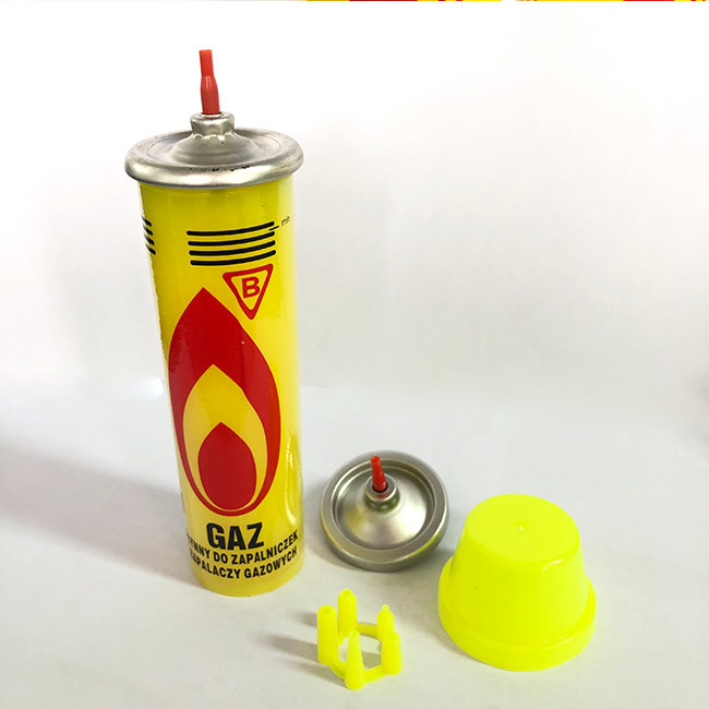 Leakage Proof PET Bottle Butane Gas Lighter Refill For Pocket Lighters