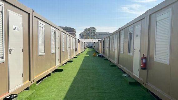 Detachable Prefabricated Container House with Toilet Customized Color OEM/ODM Support