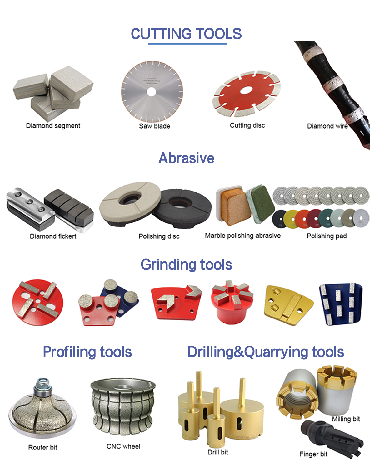 Diamond Polishing Pads For Dry On Slabs And Tiles With OBM Support And Customization
