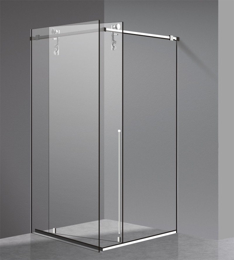 Surface Smooth Glass Sliding Door Fittings Erosion Resistant Shower Door Pulley