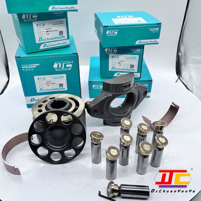 Rexroth A6VM172 A8VO160 Excavator Hydraulic Pump Parts For Crane Cylinder Block Piston
