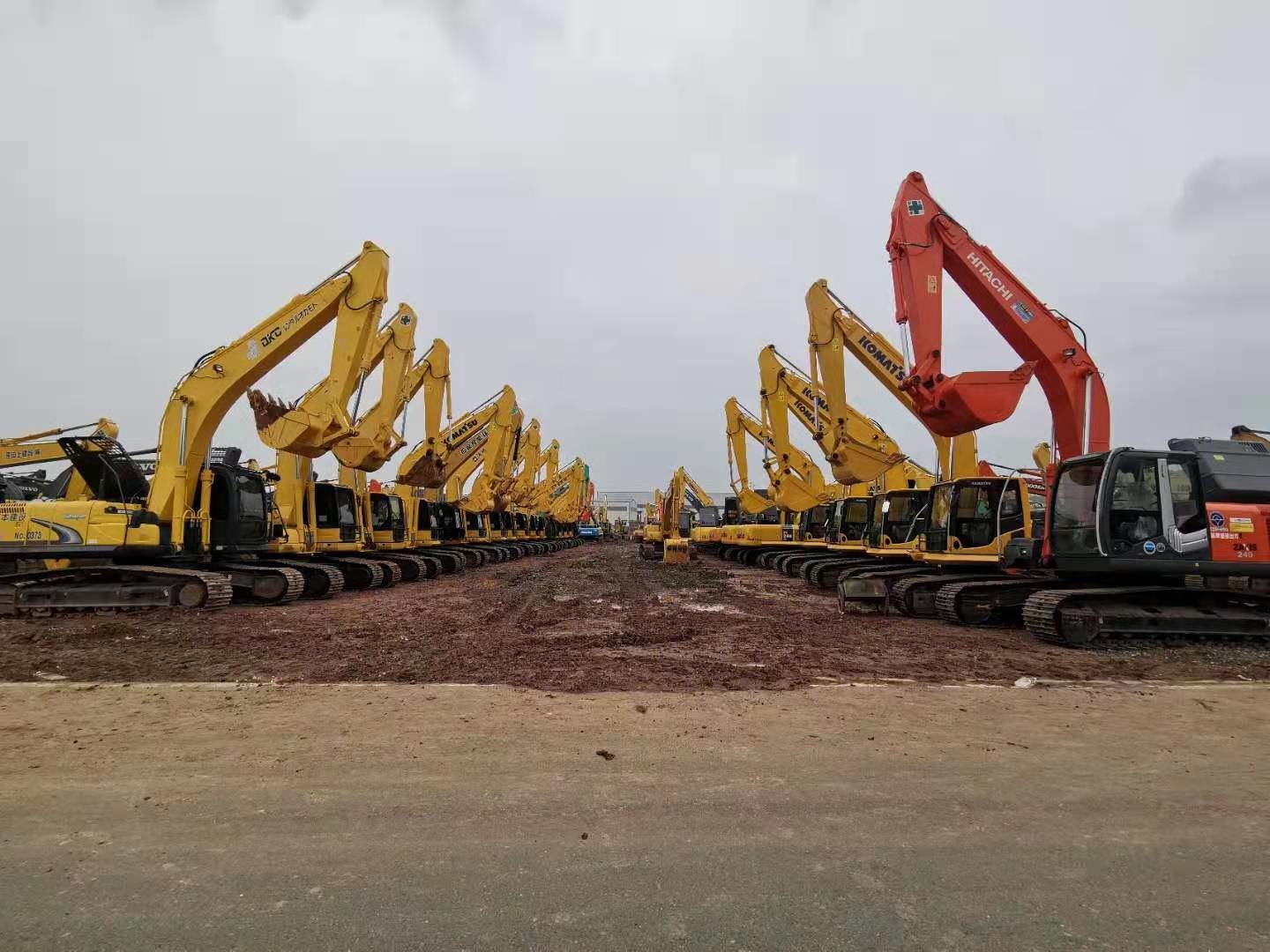 Direct Injection Engine PC200-6 Used Komatsu Excavator 20 Ton