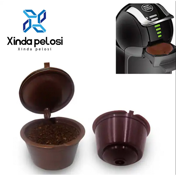 Disposable Reusable Coffee Capsule Filter Cup Refillable Caps Instant Capsules
