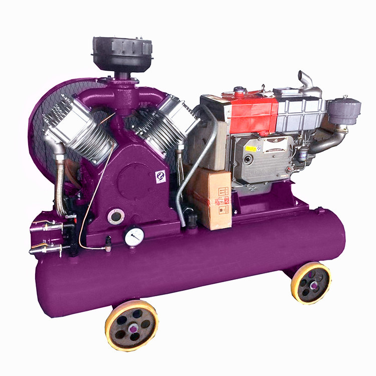 Piston Air Compressors Machine Belt Driven Air Compressor With Tank Industrial Commercial Air Compressors