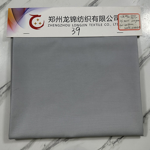 Woven TR Fabric 130X70 155G Polyester Cotton Rayon Blend For Uniform