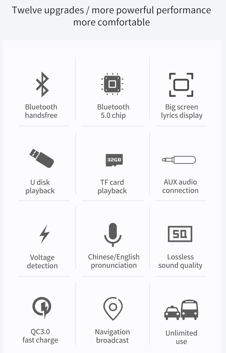 1.44inch LCD FM Transmitter Bluetooth Car Kit BLE5.0 Car Charger Bluetooth Adapter