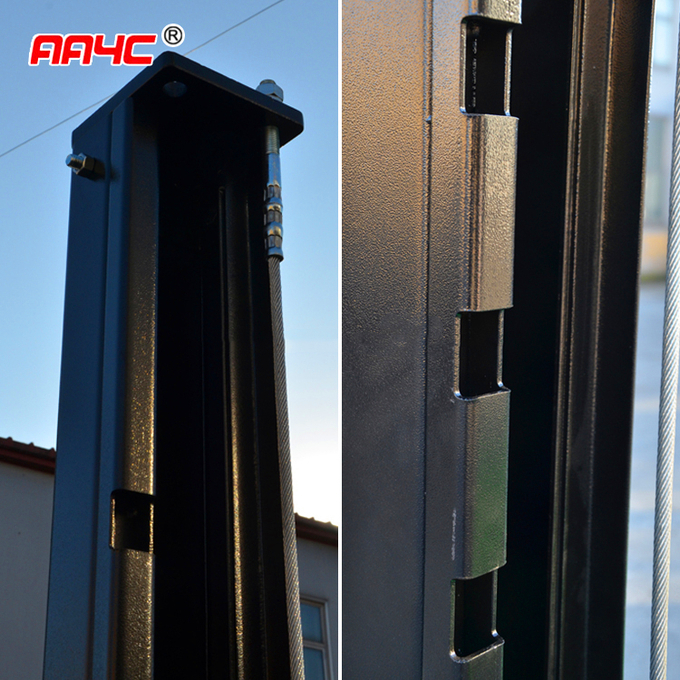 Auto Car Vehicle Lift Movable 4 Post Car Lift For Garage auto storage lift car parking lift