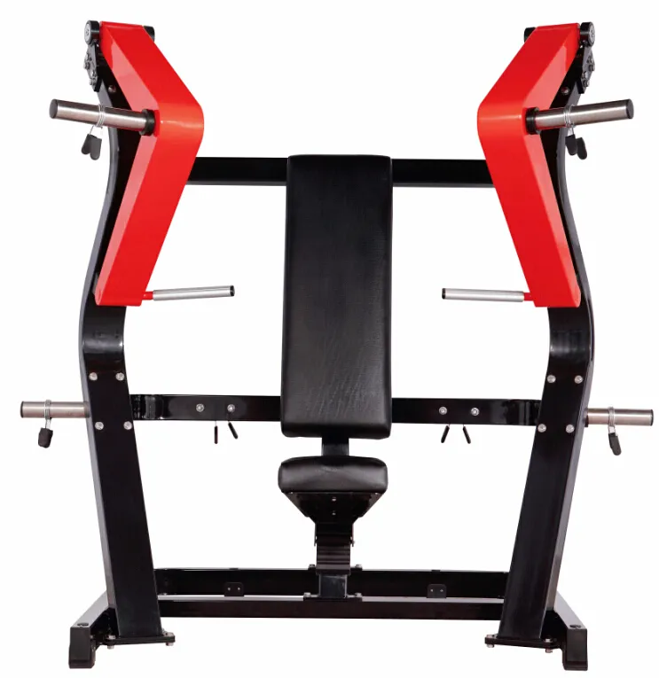 Steel Fitness Equipment Strength Training Plate Loaded Chest Press Machine for Gym Bodybuilding Shoulder and Arms Workout