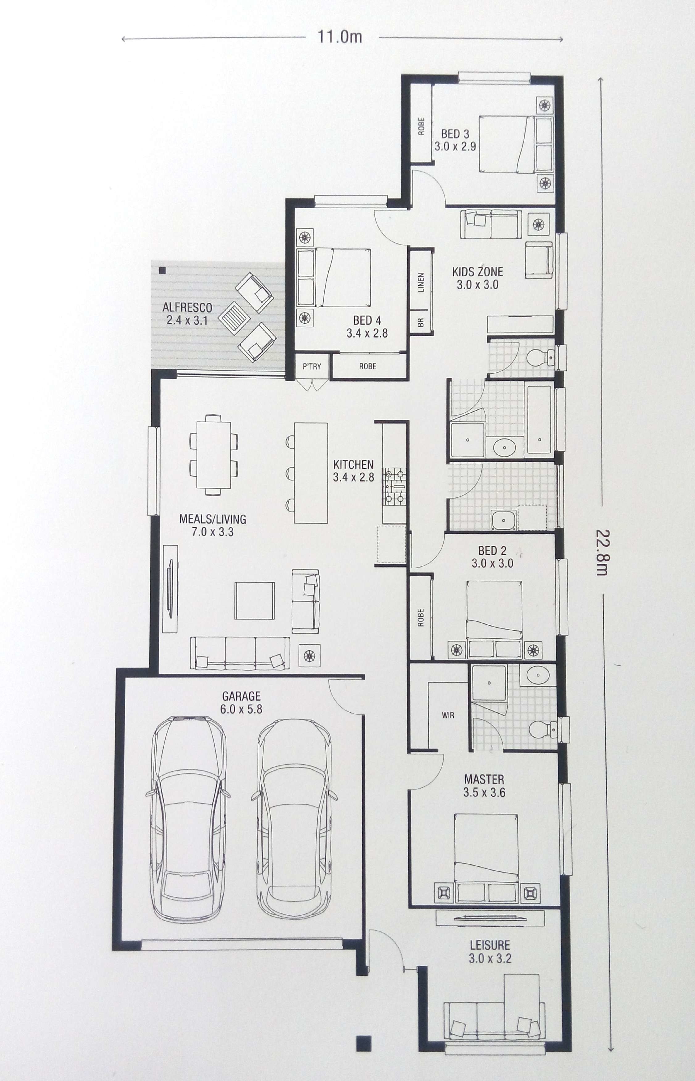 Light Gauge Steel Frame Prefab Homes 100 Years Life Time For Structure One Floor House