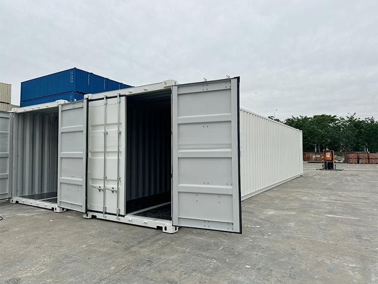 48ft High Cube Dry Cargo Shipping Containers Max Gross Weight 30480KGS Allowable Stacking Weight 192000KGS Corten Steel