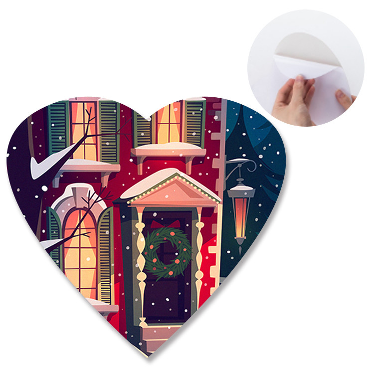 Lenticular Custom 3d Stickers With Offset Printing For Greeting Card