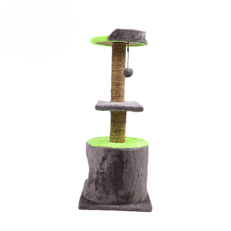 Customized Color Cat Climbing Frame Eco - Friendly Size 43 * 30 * 79CM